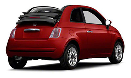 Car rentals Elmar at Sifnos - Fiat 500